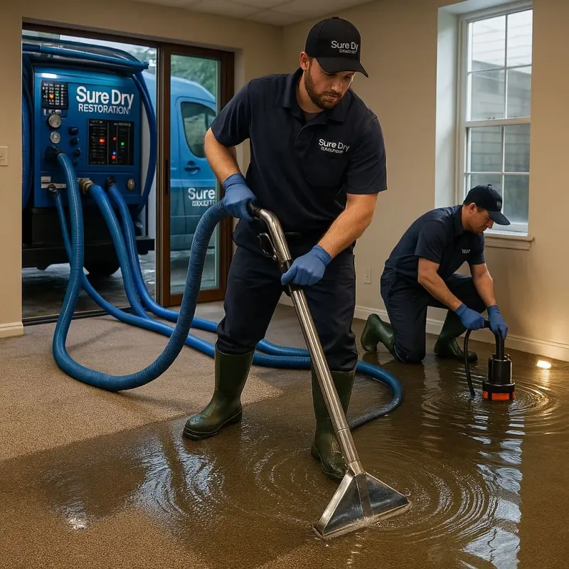 Water Extraction and Removal process in Larimore, ND